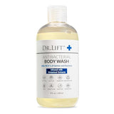 DR. LIFT Antibacterial Body Wash | Kills 99.9% of Germs | Made in America | Antibacterial Soap - Infused with Botanical Extracts | Shower Gel Body Wash for Women & Men | Liquid Bath Soap - 8 Oz