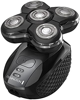 Remington Balder Pro Electric Razor for Head XR7000A - Premier Wet/Dry Bald Head Shaver, Flex Blades for a Close Shave, Cordless Rechargeable, Effortless Head Shaving with Precision Dual Track Heads