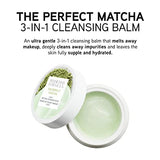 Physicians Formula Face Cleansing Balm The Perfect Matcha 3-in-1 Makeup Remover For Eye, Lip, Or Face, Deeply Cleanses Pores And Removes Impurities, Ultra Nourishing Soothing Treatment