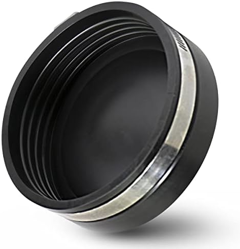 3972 Flexible PVC Pipe Cap with Stainless Steel Clamps, 5.5" Inner Diameter for 5" Nominal Pipe, Black