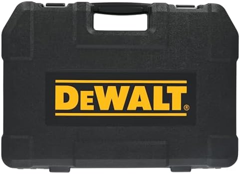 DEWALT 142 Piece Mechanics Tool Set, 1/4 Inch and 3/8 Inch Drive, SAE and Metric (DWMT45425)