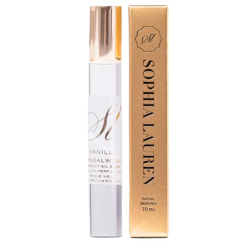 Sophia Lauren 10ML Pheromone Perfume For Women | Long Lasting Vanilla Perfume | Portable Pheromone Perfume Oil with Roll-On Application | 10 Ml Natural Coconut Oil Women's Perfume (Summer nights)