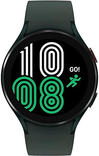 Samsung Galaxy Watch 4 44MM SM-R870 Aluminum Smartwatch GPS Only - Green (Renewed)