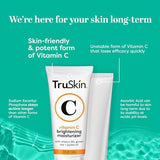 TruSkin Vitamin C Face Moisturizer for Women – Brightening, Anti Aging, Hydrating, Skin Wrinkle Cream – Vitamin B5, Vitamin E, Jojoba Oil, Aloe Vera & Green Tea, 2 fl Oz