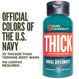 Duke Cannon Supply Co. THICK High-Viscosity Body Wash for Men - Smells Like Naval Supremacy, 17.5 Fl Oz