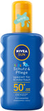 Nivea Sun Sun Spray for Children, SPF 50+, 200 ml Spray Bottle, Kids Protection & Care