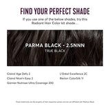 Madison Reed Radiant Hair Color Kit, Soft Black for 100% Coverage of Resistant Gray Hair, Ammonia-Free, 2.5NNN Parma Black, Permanent Hair Dye, Pack of 1