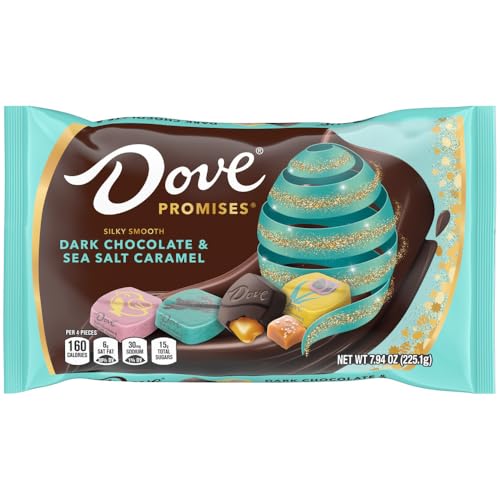 Dove Promises Silky Smooth Caramel Springtime Mix Oz, Dark Chocolate Sea Salt, 7.94 Ounce