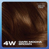 Clairol Nice'n Easy Permanent Hair Dye, 4W Dark Mocha Brown Hair Color, Pack of 3