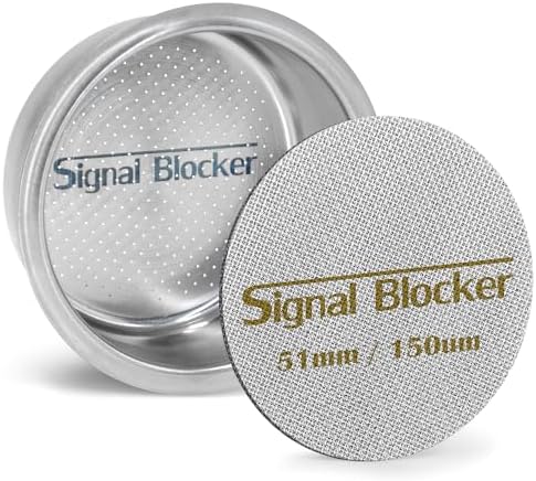 51mm Portafilter Basket Espresso Filter : 2 Cup Coffee Filter Basket Fits Breville and Most 51mm Portafilter - 304 Stainless Steel | Espresso Machine Accessories Bundle Including 51mm Puck Screen