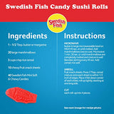 SWEDISH FISH Mini Soft & Chewy Candy, Share Size, 12-12 oz Bags