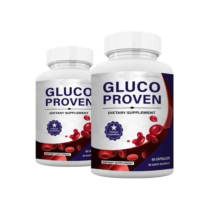 Gluco Proven Capsules - Gluco Proven Advanced Capsules (2 Pack, 120 Capsules)