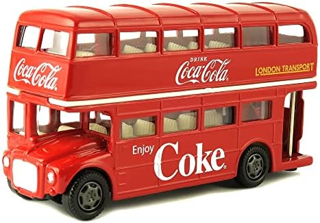 Coca-Cola 1/64 Routemaster London Double Decker Bus