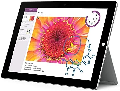 Microsoft Surface Pro 3 Tablet PC - Intel Core i5-4300U 1.9GHz 4GB 128GB SSD Windows 10.1 (Renewed)