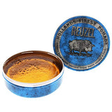 REUZEL Blue Pomade, Strong Hold, Water Soluble, vanilla Wood, 12 Oz