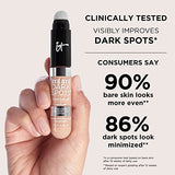 IT Cosmetics Bye Bye Dark Spots Concealer + Brightening Serum – 2% Niacinamide, Hyaluronic Acid & Caffeine - Medium Coverage, Natural Finish, All Skin Types – 32 Medium Warm, 0.22 fl. oz