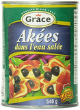 Grace Ackees in Salt Water Cans, 19 Ounce