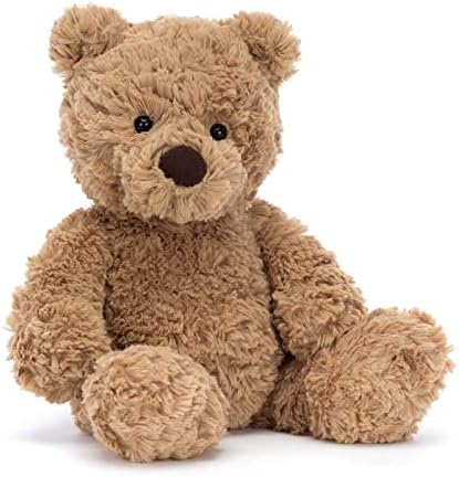 Jellycat Bumbly Bear Stuffed Animal, Small 11 inches | Teddy Bear Plush Toy | Classic Children's Gift