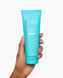 TULA Skin Care Cult Classic Purifying Face Cleanser Fragrance Free - Supersize, Gentle and Effective Face Wash, Makeup Remover, Nourishing and Hydrating, contains Turmeric and Blueberry, 6.7 Fl Oz.