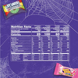 STARBURST, LIFE SAVERS & HUBBA BUBBA Max Halloween Candy Variety Pack, 255 Ct Bulk Bag