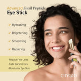 CITYGOO Eye Cream For Dark Circles: Eye Puffiness Under Eye Bags Treatment - Anti-Wrinkle Snail Eye Stick