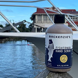 MacKenzie's Fisherman Hand Scrub - Gifts for Men - Gifts for Fisherman - Gifts for Cooks - Gifts for Gardeners - Coastal Gifts - Cleansing & Deodorizing Hand Cleaner - Natural Soap - 16 oz.