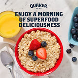 Quaker Instant Oatmeal Fruit & Cream Variety Pack, Single Serve Packets, (44 Pack)