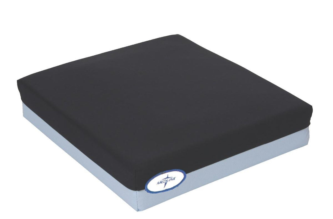 Medline Gel Foam Pressure Redistribution Cushions Seat, 18" x 16" x 2"