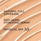 IT Cosmetics Your Skin But Better CC+ Cream, Medium Tan - Color Correcting Cream, Full-Coverage Foundation, Hydrating Serum & SPF 50+ Sunscreen - Natural Finish - 1.08 fl oz