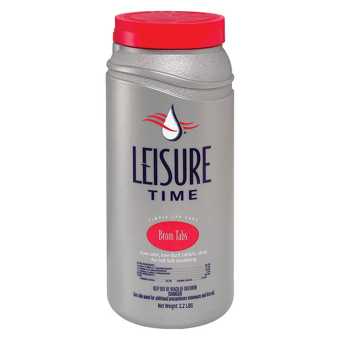 Leisure TIME 45422A Brom Tabs Bromine Tablets, 2.2 lbs