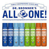 Dr. Bronner's - Organic Lip Balm (Naked, 0.15 ounce, 6-Pack) - Unscented, Made with Organic Beeswax & Avocado Oil, For Dry Lips, Hands, Chin or Cheeks