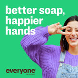 Everyone Liquid Hand Soap, 12.75 Ounce (Pack of 3), Spearmint and Lemongrass, Plant-Based Cleanser with Pure Essential Oils