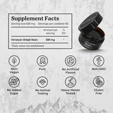 Life & Pursuits Pure Himalayan Shilajit Resin, 1.1 oz | Rich in Fulvic Acid, Trace Minerals | Dietary Supplement for Men and Women | Natural Golden Grade | 60 Days Supply (1.1 Ounce)