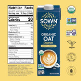 SOWN Organic Oat Creamer Variety Pack - Barista Oat Milk Non Dairy Coffee Creamer - Plant Based, Dairy-Free, Vegan, Gluten-Free, Non-GMO, Shelf Stable - 32oz (Pack of 3)