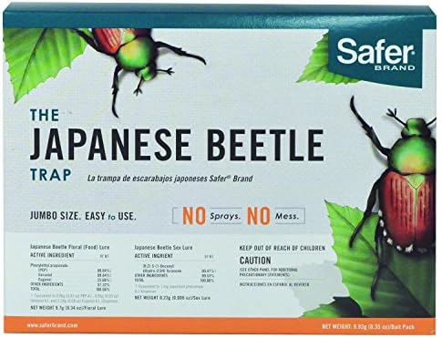 Safer Brand 70102 Japanese Beetle Trap with Attractant