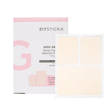 ZitSticka Hydrocolloid Body Patches | 9 Pack GOO GETTER Clarifying Blemish Patches for Body Zits | Acne Treatment Exfoliating & Moisturizing Skin | Zit Patch and Pimple Stickers