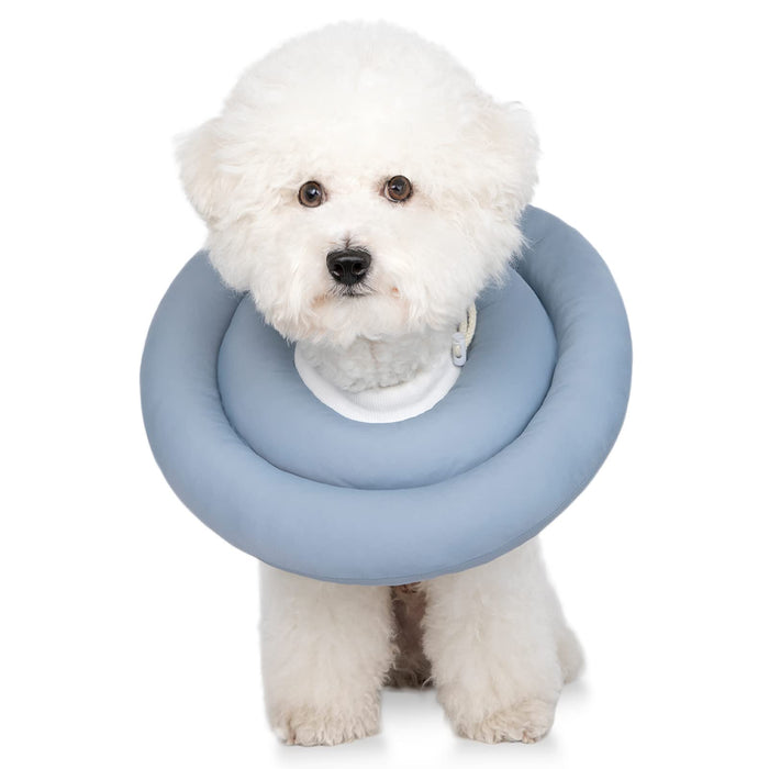 Gagabody Dog Cones for Small Dogs,Comfortable Adjustable Soft Dog Cone Alternative After Surgery,Elizabethan Donut Collar for Small Dogs Recovery,Different Sizes for Cats,Medium Dogs and Large Dog