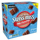 Swiss Miss Milk Chocolate Hot Cocoa Keurig Single-Serve K Cup Pods, 28 Count