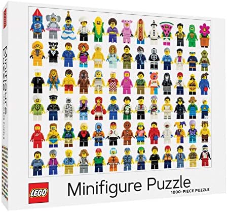 Chronicle Books LEGO Minifigure Jigsaw Puzzle