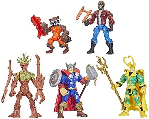 Marvel Super Hero Mashers Thor and Guardians of The Galaxy Pack