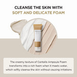 SKIN1004 Madagascar Centella Ampoule Foam 4.22 fl.oz, 125ml, Low pH Foam Cleanser, Natural Soda Powder Coconut Surfactant and EWG Green Grade