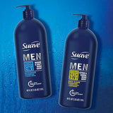 Suave Shampoo Conditioner Bodywash Men 3 in 1 Citrus & Sandal Wood to Cleanse and Nourish Hair and Skin, 40 oz Pack of 3