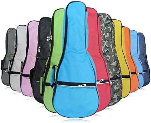 HOT SEAL Waterproof Durable Colorful Ukulele Case Bag with Storage (26in, camouflage)