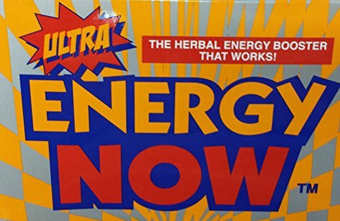 ULTRA ENERGY NOW GINSENG HERBAL SUPPLEMENT by Energy Now, 36 Packets (Pack of 1)