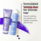 milk_shake Silver Shine Purple Shampoo 10.1 Fl Oz + Silver Shine Purple Conditioner 8.4 Fl Oz - Blonde Shampoo and Conditioner for Brassy Hair