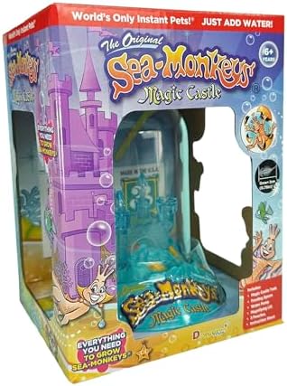 Sea-Monkeys® Magic Castle - World's Only Instant Pets® - Ages 6+ (Pack of 1)