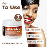 LightenUp Plus Active Skin Brightening Cream - 3.4 Fl oz / 100 ml - Daily Moisturzing Cream, For Face and Body