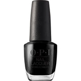 OPI Nail Lacquer Black Onyx | Opaque Dark Black Crème Chip Resistant Nail Polish | Vegan, Fast Drying, Streak Free