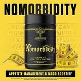 Ambrosia Nomorbidity Advanced Appetite Control & Hunger Management Formula | Appetite Suppressant & Mood Support with KSM-66 Ashwagandha, Garcitrin, and Thinogen