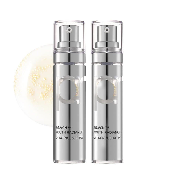 PRIMERA Youth Radiance Vitatinol Serum - Retinol with Vitamin Bundle SET Vitamin A, C, Skin Care, Moisturizing, Shiny, Elastic, Lifting, Korean Cosmetics, 0.5 oz (15 g *2)